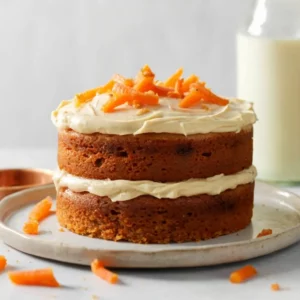 white whole wheat carrot cake